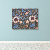 Toile William Morris Evenlode Textile Floral Art (Insitu (Plancher de Bois))