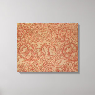 Toile William Morris Fleur de pavot rose Floral