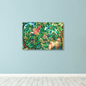 Toile William Morris Fox et Pheasestry Imprimer (Insitu (Plancher de Bois))