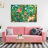 Toile William Morris Fox et Pheasestry Imprimer (Insitu(Salon))