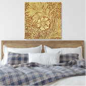Toile William Morris Marigold Motif de fleurs antiques (Insitu(Chambre))