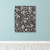 Toile William Morris Motif de la feuille de vigne (Insitu (Plancher de Bois))