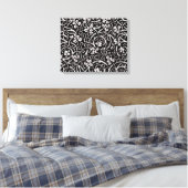 Toile William Morris Motif de la feuille de vigne (Insitu(Chambre))