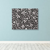 Toile William Morris Motif de la feuille de vigne (Insitu (Plancher de Bois))