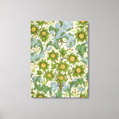 Toile William Morris' Orchard Pattern Art Nouveau (Recto)