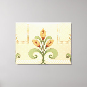 Toile William Morris Row of Lilies