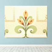 Toile William Morris Row of Lilies (Insitu (Plancher de Bois))