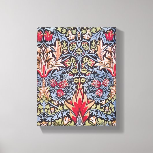 Toile William Morris Snakeshead Floral Art Nouveau (Recto)