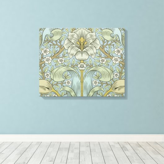 Toile William Morris Spring Thicket : Floral antique (Insitu (Plancher de Bois))