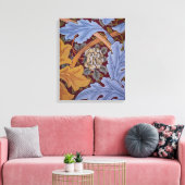 Toile William Morris St James Acanthus Fond d'écran (Insitu(Salon))