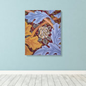 Toile William Morris St James Acanthus Fond d'écran (Insitu (Plancher de Bois))