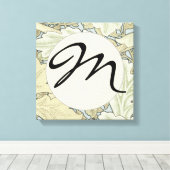 Toile William Morris St James Acanthus Fond d'écran (Insitu (Plancher de Bois))