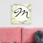 Toile William Morris St James Acanthus Fond d'écran (Insitu(Salon))