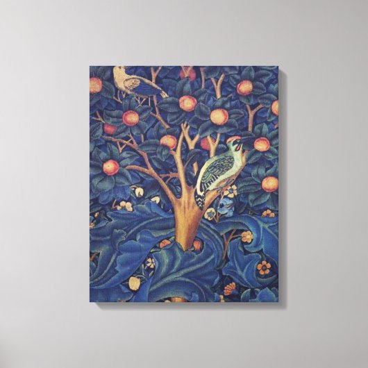 Toile William Morris Woodpecker Tapestry Arts & Artisana (Recto)