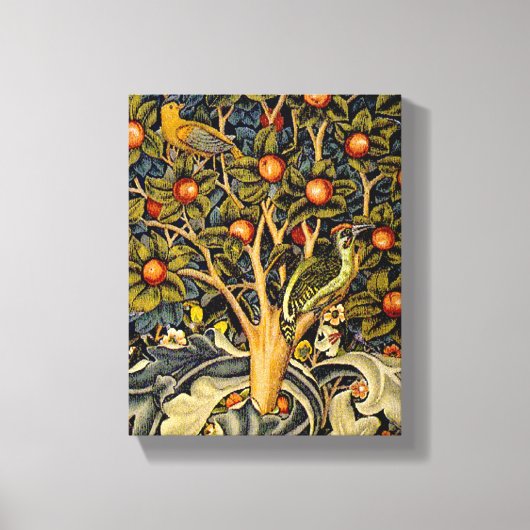 Toile William Morris Woodpecker Tapestry Arts & Artisana (Recto)