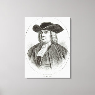 Toile William Penn gravé par Josiah Wood Whymper
