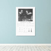 Toile William Shakespeare et Ben Jonson (Insitu (Plancher de Bois))