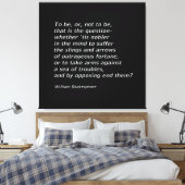 Toile William Shakespeare`s "Hamlet" (Insitu(Chambre))