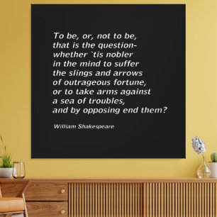 Toile William Shakespeare`s "Hamlet"