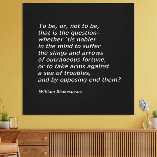 Toile William Shakespeare`s "Hamlet" (Insitu(Salon))