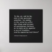 Toile William Shakespeare`s "Hamlet" (Recto)