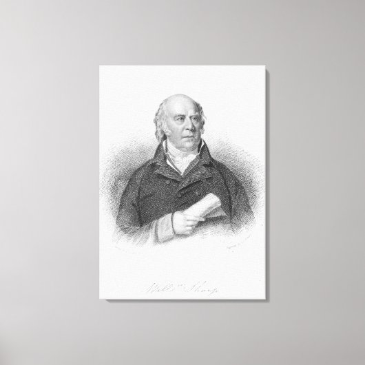 Toile William Sharp, gravé par J. Thomson (Recto)