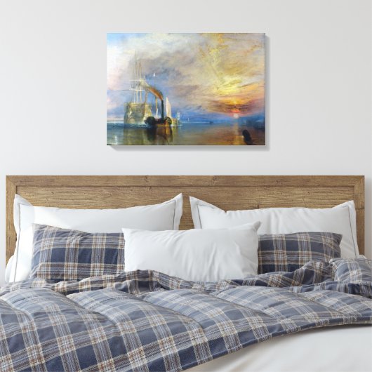 Toile William Turner - Le Temeraire de combat (Insitu(Chambre))