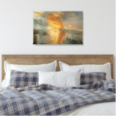 Toile William Turner - L'incendie du Parlement (Insitu(Chambre))