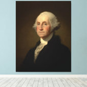 Toile Williamstown Portrait de George Washington (Insitu (Plancher de Bois))