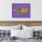 Toile Willy Wonka et le logo de l'usine de chocolat (Insitu(Chambre))