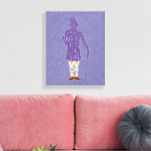Toile Willy Wonka Quote Silhouette (Insitu(Salon))