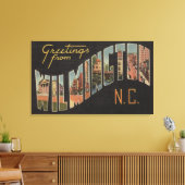 Toile Wilmington, Caroline du Nord - Scènes de grandes l (Insitu(Salon))