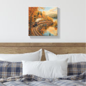 Toile Winding Through the Fall Foliage (Insitu(Chambre))