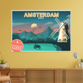 Toile Windmill Amsterdam (Insitu(Salon))