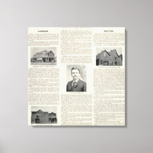Toile Windsor, Fulton, la Californie