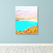 Toile Wineglass Bay Tasmania Australie (Insitu (Plancher de Bois))