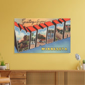 Toile Winona, Minnesota - Scènes de grandes lettres (Insitu(Salon))