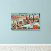 Toile Winslow, Arizona - Scènes de grandes lettres (Insitu (Plancher de Bois))