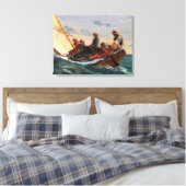 Toile Winslow Homer "Breezing Up (A Fair Wind)" Poster (Insitu(Chambre))