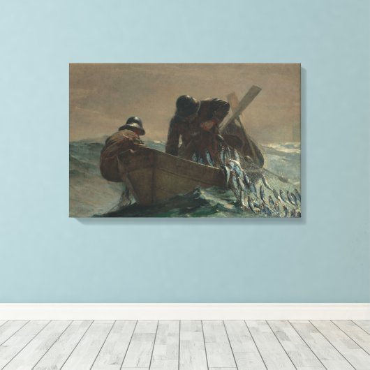 Toile Winslow Homer - Le Herring Net (Insitu (Plancher de Bois))