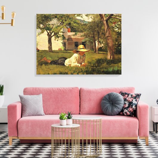 Toile Winslow Homer - Le Nooning (Insitu(Salon))