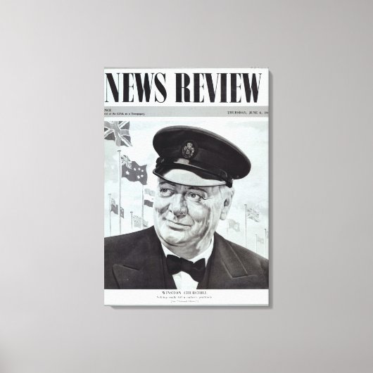 Toile Winston Churchill (Recto)