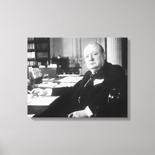 Toile Winston Churchill Canvas (Recto)