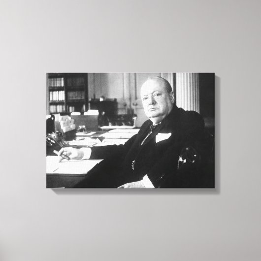 Toile Winston Churchill Canvas (Recto)