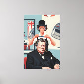 Toile Winston Churchill Cool (Recto)