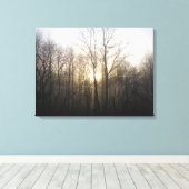 Toile Winter Fog Sunrise Nature Photographie (Insitu (Plancher de Bois))