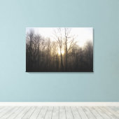 Toile Winter Fog Sunrise Nature Photographie (Insitu (Plancher de Bois))