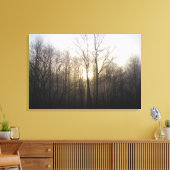Toile Winter Fog Sunrise Nature Photographie (Insitu(Salon))