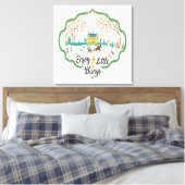 Toile Winter Scene Art  Cozy Snow Landscape Canvas Print (Insitu(Chambre))