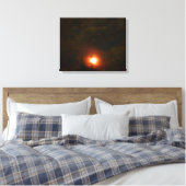 Toile WINTER SUPER MOON (Insitu(Chambre))